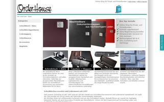 OrderHouse Webseiten Screenshot