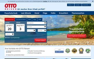 OTTO Reisen Webseiten Screenshot