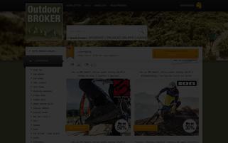 Outdoor Broker Webseiten Screenshot