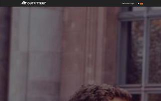 Outfittery Webseiten Screenshot
