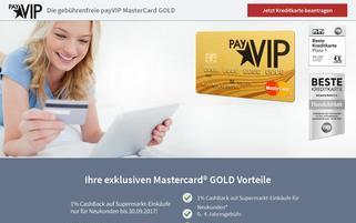 payVIP Webseiten Screenshot