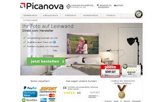 picanova.de Webseiten Screenshot