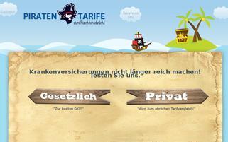 piratentarife.de Webseiten Screenshot