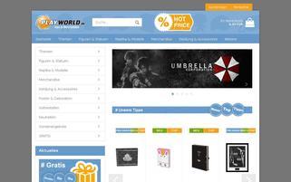 Playworld Webseiten Screenshot