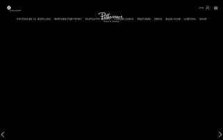 Pottermore Webseiten Screenshot