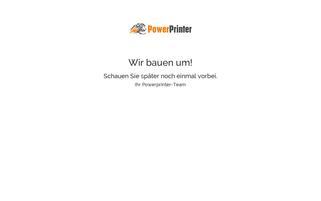powerprinter.de Webseiten Screenshot