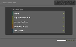 private-acces.com Webseiten Screenshot