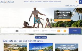 pv-holidays.de Webseiten Screenshot