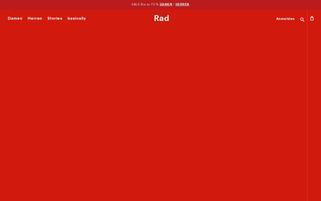 Rad. Webseiten Screenshot