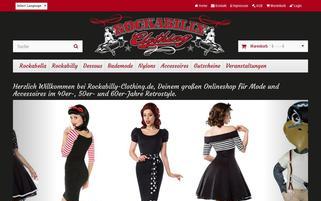 rockabilly-clothing.de Webseiten Screenshot