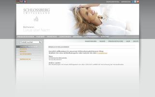 Schlossberg Webseiten Screenshot