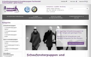 schneiderpuppen-fachhandel.com Webseiten Screenshot