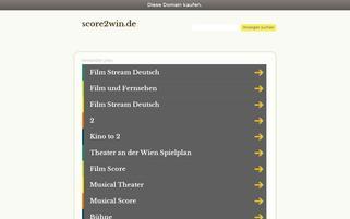 score2win.de Webseiten Screenshot