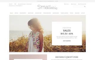 Smallable Webseiten Screenshot
