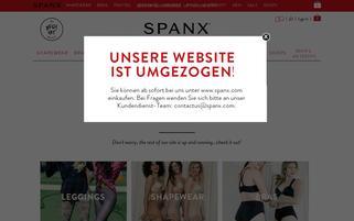 Spanx Webseiten Screenshot