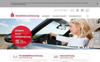 Sparkassen DirektVersicherung Webseiten Screenshot