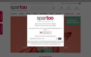 Spartoo Webseiten Screenshot