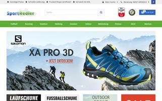 Sport Redler Webseiten Screenshot