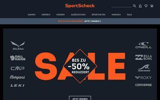 SportScheck CH Webseiten Screenshot