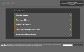 sportsshoes.de Webseiten Screenshot