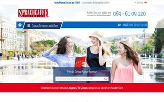 Sprachcaffe Webseiten Screenshot
