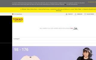 Takko Webseiten Screenshot