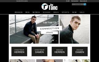 Tanc Webseiten Screenshot