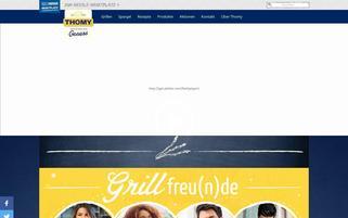 Thomy Webseiten Screenshot