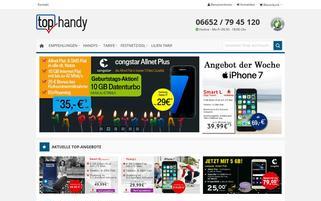 Tophandy Webseiten Screenshot