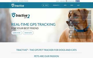 tractive.com Webseiten Screenshot