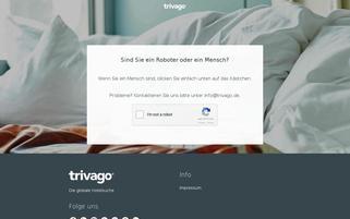 Trivago Webseiten Screenshot