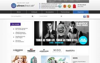 uhrendirect.de Webseiten Screenshot