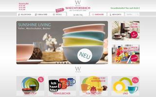 Waechtersbach Keramik Webseiten Screenshot