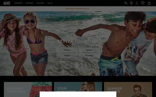 WE Fashion Webseiten Screenshot