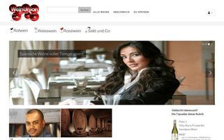 WeinUnion Webseiten Screenshot