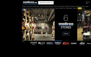 Woodbrass Webseiten Screenshot