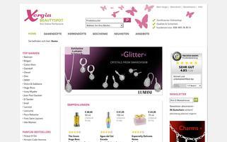 Xergia Webseiten Screenshot