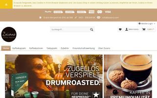 Zuiano Webseiten Screenshot
