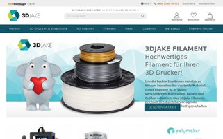 3DJake Webseiten Screenshot