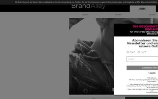 BrandAlley Webseiten Screenshot