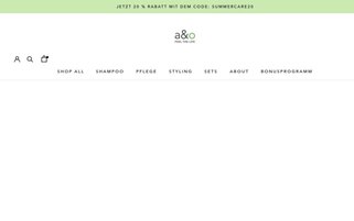 a&o Webseiten Screenshot