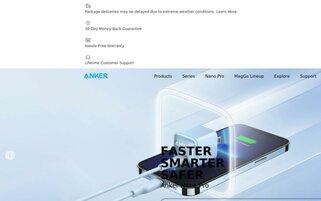 Anker Webseiten Screenshot