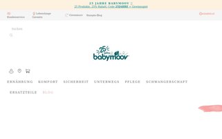 Babymoov Webseiten Screenshot