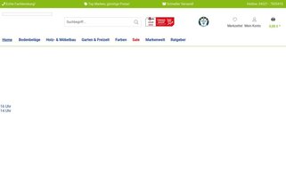 baumarkt-deutschland Webseiten Screenshot