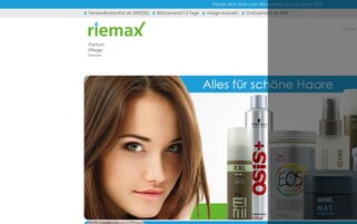 Riemax Webseiten Screenshot