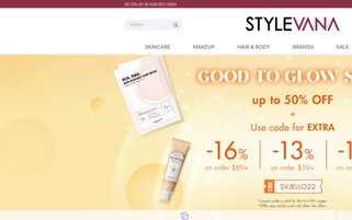 Stylevana Webseiten Screenshot