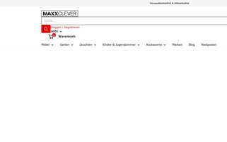 MAXXCLEVER Webseiten Screenshot