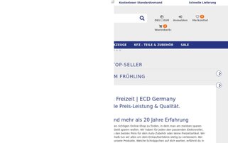 ECD Germany Webseiten Screenshot