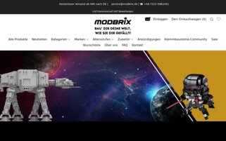 Modbrix Webseiten Screenshot