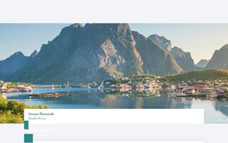 ALDI Reisen Webseiten Screenshot